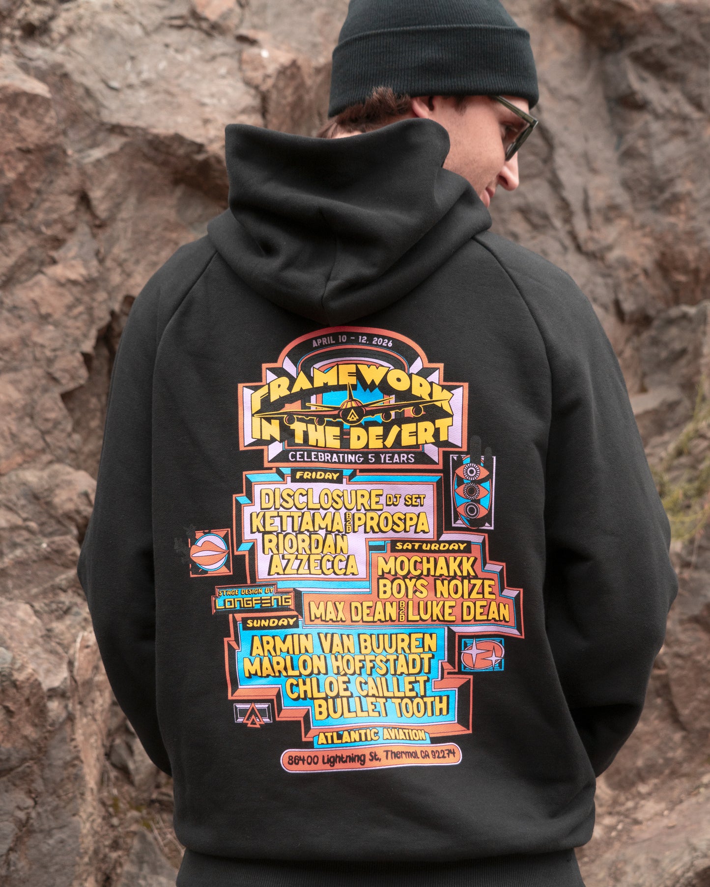 Framework in the Desert Hoodie
